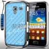 Zadný kryt Samsung Galaxy Ace 2 – Chrome – svetlo-modrá Zadný kryt Samsung Galaxy Ace 2 – Chrome – svetlo-modrá