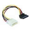 Delock napájací kábel SATA HDD -> 4pin samec, pravouhlý 60101 Delock napájací kábel SATA HDD -> 4pin samec, pravouhlý 60101