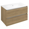 Sapho EZARA umývadlová skrinka 79,8x52x46cm, dub cuneo EZ801-2525 Sapho EZARA umývadlová skrinka 79,8x52x46cm, dub cuneo EZ801-2525
