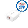 INTENSO W30AC, 2x USB A/C, Nabíjačka, 30W, biela INTENSO W30AC, 2x USB A/C, Nabíjačka, 30W, biela