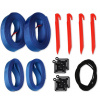 Funtec | BEACH CHAMP COURTLINE 50 MM (FREI JUSTIERBAR, MIT MARKIERUNGEN FÜR 8 16 M UND 9 X 18 M) | modrá| 111 Funtec | BEACH CHAMP COURTLINE 50 MM (FREI JUSTIERBAR, MIT MARKIERUNGEN FÜR 8 16 M UND 9 X 18 M) | modrá| 111