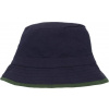 NEUTRAL O 93061 / Klobúk obojstranný z bio bavlny - navy/bottle green S/M NEUTRAL O 93061 / Klobúk obojstranný z bio bavlny - navy/bottle green S/M