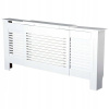 VidaXL 325551 Kryt na radiátor MDF 205x82 cm biely VidaXL 325551 Kryt na radiátor MDF 205x82 cm biely