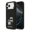 Karl Lagerfeld Liquid Silicone K&CH Sketch MagSafe zadný kryt pre iPhone 17 Pro Max Black Karl Lagerfeld Liquid Silicone K&CH Sketch MagSafe zadný kryt pre iPhone 17 Pro Max Black