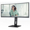 Monitor AOC CU34P3CV 34-palcový zakrivený VA s obnovovacou frekvenciou 100 Hz, HDMI, DP, USB-C (AOC CU34P3CV LED monitor 34 Monitor AOC CU34P3CV 34-palcový zakrivený VA s obnovovacou frekvenciou 100 Hz, HDMI, DP, USB-C (AOC CU34P3CV LED monitor 34