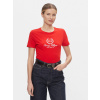 Tommy Hilfiger dámske červené tričko WW0WW41761 XS Tommy Hilfiger dámske červené tričko WW0WW41761 XS