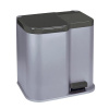 Kôš Curver® DUO BIN 21 lit., strieborný/čierny, na odpad Kôš Curver® DUO BIN 21 lit., strieborný/čierny, na odpad