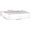 vidaXL Boxspring posteľ s matracom tmavohnedá 180x200 cm látka - Hnedá - 20550-162097 vidaXL Boxspring posteľ s matracom tmavohnedá 180x200 cm látka - Hnedá - 20550-162097