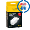 INTENSO W40CC GaN, 2x USB C, Nabíjačka, 40W, biela INTENSO W40CC GaN, 2x USB C, Nabíjačka, 40W, biela