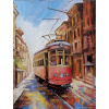 Stará električka - Akad. maliar Igor Navrotskyi,originálny, ručne maľovaný obraz M (do veľkosti 65x65cm) Viac farieb Stará električka - Akad. maliar Igor Navrotskyi,originálny, ručne maľovaný obraz M (do veľkosti 65x65cm) Viac farieb
