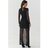 Makadamia Spoločenské šaty M914 Čierna L Makadamia Spoločenské šaty M914 Čierna L
