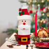 Vianočná dekorácia na fľaše - 3D mikuláš - polyester - 27 x 12 cm Vianočná dekorácia na fľaše - 3D mikuláš - polyester - 27 x 12 cm