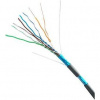 DATACOM FTP Cat5e PVC kabel 305m (drát), šedý 1200 DATACOM FTP Cat5e PVC kabel 305m (drát), šedý 1200