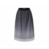 Tchibo - Plisovaná tylová sukňa s farebným prechodom - pre dámy - veľ. 48 - farba: sivá/žakár Tchibo - Plisovaná tylová sukňa s farebným prechodom - pre dámy - veľ. 48 - farba: sivá/žakár
