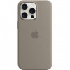 Kryt na mobil Apple iPhone 15 Pro Max Silikónové s MagSafe ílovo sivé MT1Q3ZM/A Kryt na mobil Apple iPhone 15 Pro Max Silikónové s MagSafe ílovo sivé MT1Q3ZM/A