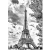 Dino - Puzzle Čierna a biela Eiffelova veža, Francúzsko - 500 dielov Dino - Puzzle Čierna a biela Eiffelova veža, Francúzsko - 500 dielov
