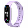 Fialový silikónový remienok pre Xiaomi Mi Band 6 NFC Fialový silikónový remienok pre Xiaomi Mi Band 6 NFC