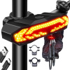 SVETLO NA BICYKEL SMEROVKY LED BLIKAČKY ZADNÉ SVETLO DIAĽKOVÉ OVLÁDANIE SVETLO NA BICYKEL SMEROVKY LED BLIKAČKY ZADNÉ SVETLO DIAĽKOVÉ OVLÁDANIE