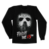 Licenced Tričko s rukávem Friday The 13th Mask M Licenced Tričko s rukávem Friday The 13th Mask M