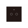 Tuya WiFi 2 Channels Touch Smart Switch Double Control Type 86 EU Plug Black Tuya WiFi 2 Channels Touch Smart Switch Double Control Type 86 EU Plug Black