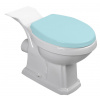Aqualine ANTIK WC kombi misa, 35x72cm, zadný odpad, biela AK107-432 Aqualine ANTIK WC kombi misa, 35x72cm, zadný odpad, biela AK107-432
