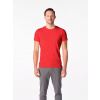 DAVOS Pánske tričko slim fit červené DAVOS Pánske tričko slim fit červené