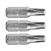 FORTUM hrot TORX, súprava 3ks, T 27 x 25 mm, S2 4741427 FORTUM hrot TORX, súprava 3ks, T 27 x 25 mm, S2 4741427