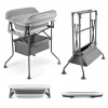 KINDERKRAFT Stolík prebaľovací s vaničkou Bubbly Grey KINDERKRAFT Stolík prebaľovací s vaničkou Bubbly Grey