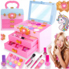 KUFRÍK NA KOZMETIKU A MAKE-UP MAKEUP SET PRE DIEVČATKO DARČEK KUFRÍK NA KOZMETIKU A MAKE-UP MAKEUP SET PRE DIEVČATKO DARČEK