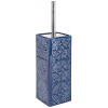 Wenko Nádoba na WC CORDOBA DARK BLUE + WC kefa Wenko Nádoba na WC CORDOBA DARK BLUE + WC kefa
