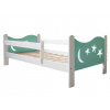 Detská posteľ HVIEZDA MÄTA z masívu Rozměry postele: 70x140 cm Detská posteľ HVIEZDA MÄTA z masívu Rozměry postele: 70x140 cm