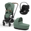 Cybex Priam kombinovaný kočík 3v1 / LEAF GREEN Cybex Priam kombinovaný kočík 3v1 / LEAF GREEN