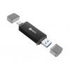 Čítačka kariet C-Tech UCR-02-AL, USB 3.0 TYPE A/ TYPE C, SD/micro SD Čítačka kariet C-Tech UCR-02-AL, USB 3.0 TYPE A/ TYPE C, SD/micro SD