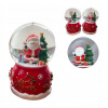 SNEHOVÁ GUĽA VIANOČNÁ dekorácia XL 12 cm - Mikuláš (Snehová guľa Święęna vianočná dekorácia xl 12cm s hudobnou skrinkou) SNEHOVÁ GUĽA VIANOČNÁ dekorácia XL 12 cm - Mikuláš (Snehová guľa Święęna vianočná dekorácia xl 12cm s hudobnou skrinkou)