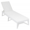 TOOMAX NUMANA plastové zahradní lehátko - bílá TOOMAX NUMANA plastové zahradní lehátko - bílá