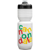 CANNONDALE GRIPPER STACKED BOTTLE 750ml WHT/YEL CANNONDALE GRIPPER STACKED BOTTLE 750ml WHT/YEL