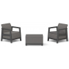 Keter SCANDI LINEA BALCONY - Carbon Grey/Grafit Keter SCANDI LINEA BALCONY - Carbon Grey/Grafit