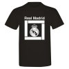 Real Madrid pánske tričko Square black Real Madrid pánske tričko Square black