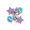 Amscan Balónová kytica Frozen Olaf 5ks Amscan Balónová kytica Frozen Olaf 5ks