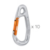 PETZL karabina TIPTOP 10 ks PETZL karabina TIPTOP 10 ks