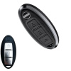 Nissan 3 tlačidlá smart hliníkové + kožené puzdro Nissan 3 tlačidlá smart hliníkové + kožené puzdro