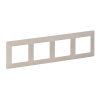 LEGRAND Rámeček VALENA LIFE 754044 čtyřnásobný béžová LEGRAND Rámeček VALENA LIFE 754044 čtyřnásobný béžová