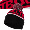 Zimná čiapka Pit Bull West Coast čierna, červená univerzálna (Zimná čiapka Pitbull Fleming II tukové farby) Zimná čiapka Pit Bull West Coast čierna, červená univerzálna (Zimná čiapka Pitbull Fleming II tukové farby)