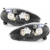 KITT Lightning Headlights suitable for Fiat Grande Punto (09.2005-2008) Angel Eyes 2 Halo Rims Black KITT Lightning Headlights suitable for Fiat Grande Punto (09.2005-2008) Angel Eyes 2 Halo Rims Black