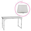 Tempo Kondela Skladací kempingový stôl, 120 cm, hliník/MDF, KEPI TYP 1 Tempo Kondela Skladací kempingový stôl, 120 cm, hliník/MDF, KEPI TYP 1