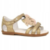 Dievčenské sandále BARTEK zlaté veľ. 38 Dievčenské sandále BARTEK zlaté veľ. 38