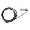 Targus Defcon Mini Combo Cable Lock - Bezpečnostní kabelový zámek - černá ASP66GLX-S Targus Defcon Mini Combo Cable Lock - Bezpečnostní kabelový zámek - černá ASP66GLX-S