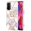 Ring Holder kryt MARBLE na Oppo A54 5G - Imperial Crown Ring Holder kryt MARBLE na Oppo A54 5G - Imperial Crown