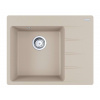 Franke Centro Fragranitový drez CNG 611-62 TL/2, 62x50 cm, sahara 114.0637.493 Franke Centro Fragranitový drez CNG 611-62 TL/2, 62x50 cm, sahara 114.0637.493