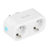 Blow 72-072# Tuya Inteligentná Wi-Fi ovládaná dvojitá zásuvka biela Blow 72-072# Tuya Inteligentná Wi-Fi ovládaná dvojitá zásuvka biela